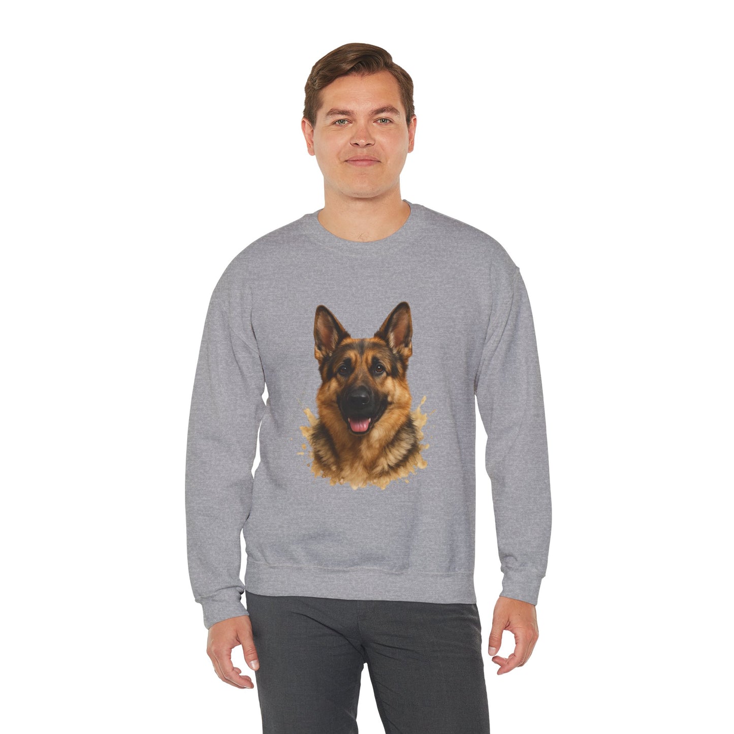 Personalized Shepherd Dog Crewneck — Add Your Dog’s Name