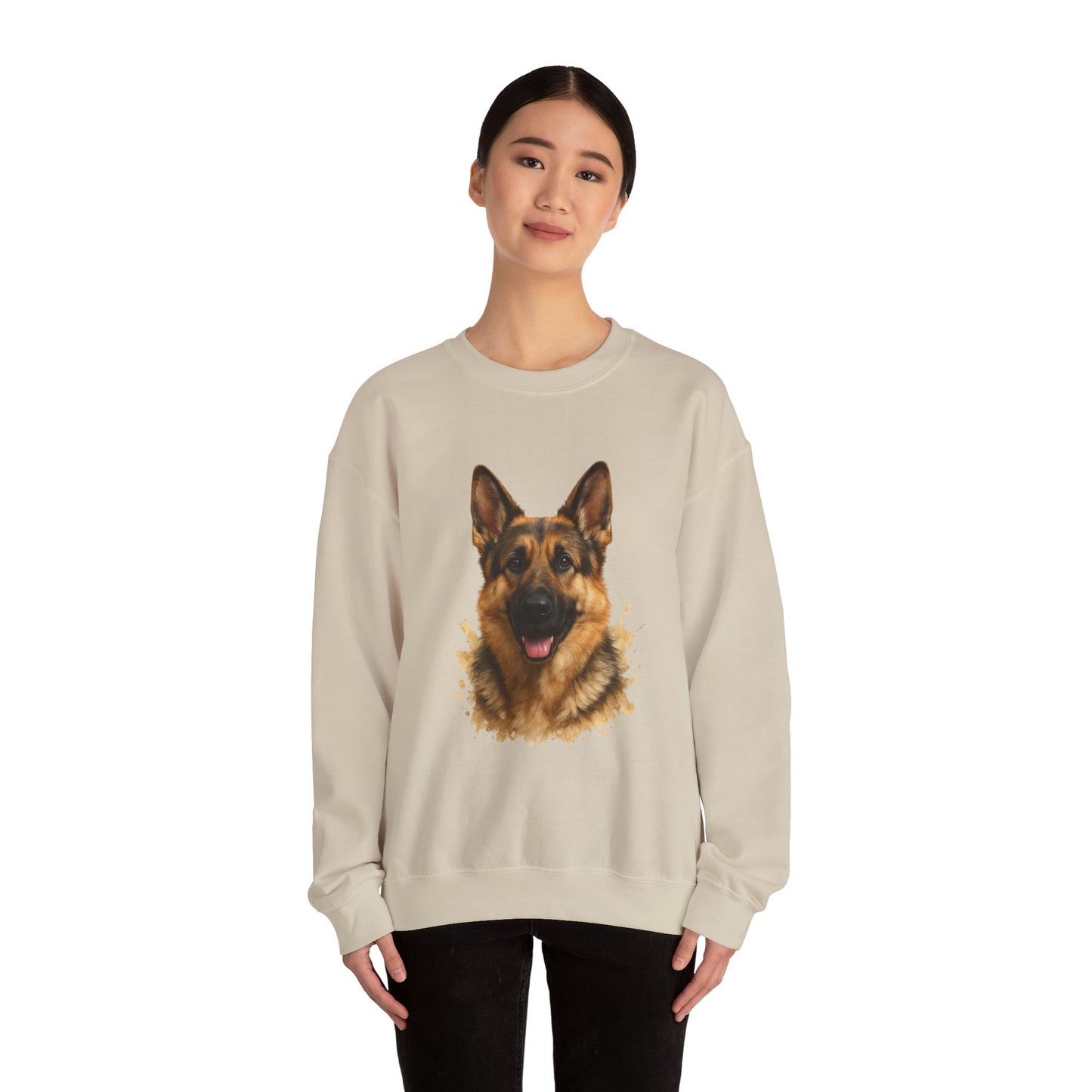 Personalized Shepherd Dog Crewneck — Add Your Dog’s Name