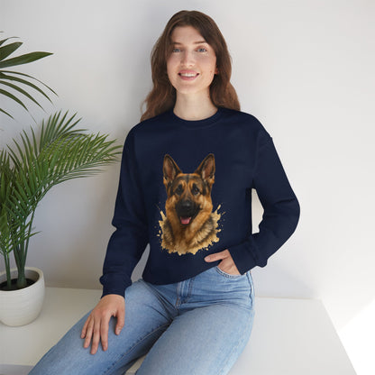 Personalized Shepherd Dog Crewneck — Add Your Dog’s Name