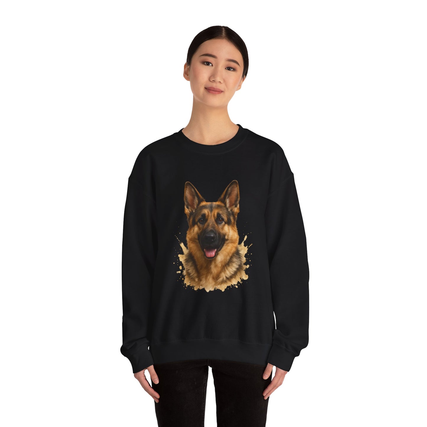 Personalized Shepherd Dog Crewneck — Add Your Dog’s Name