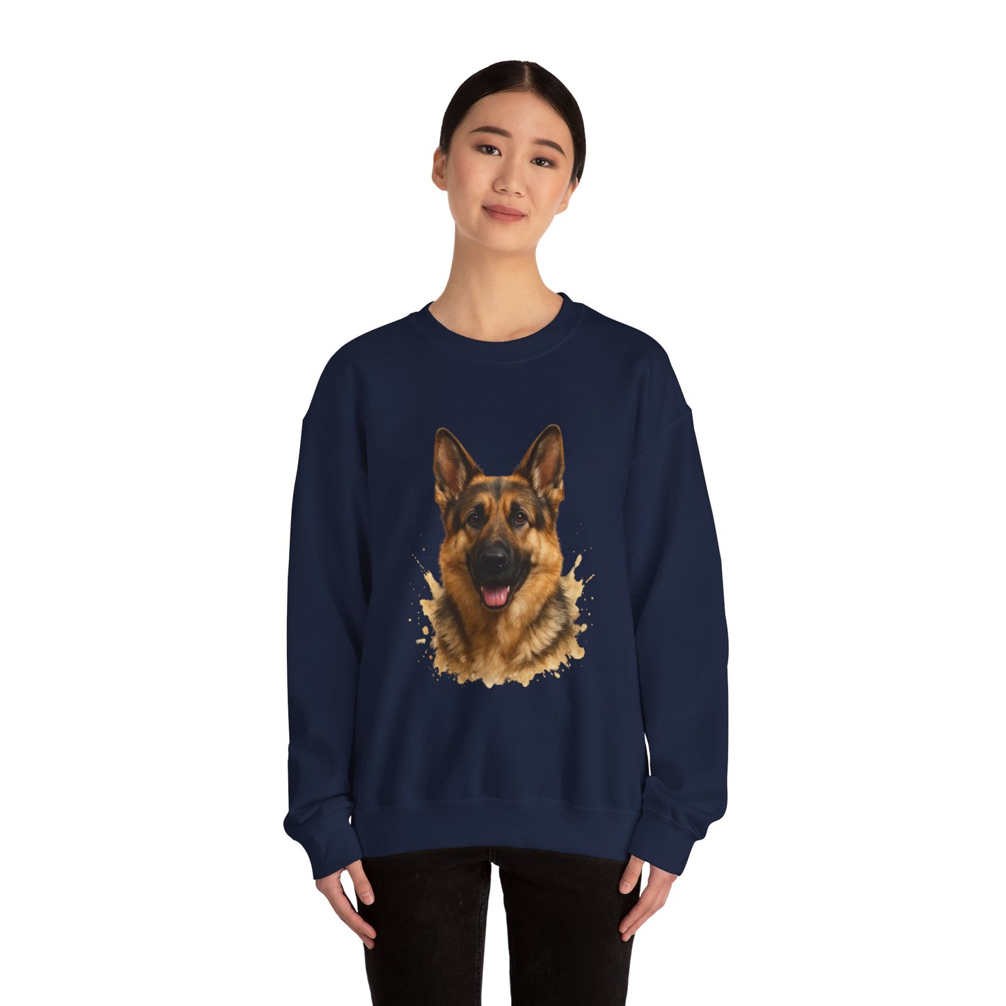 Personalized Shepherd Dog Crewneck — Add Your Dog’s Name