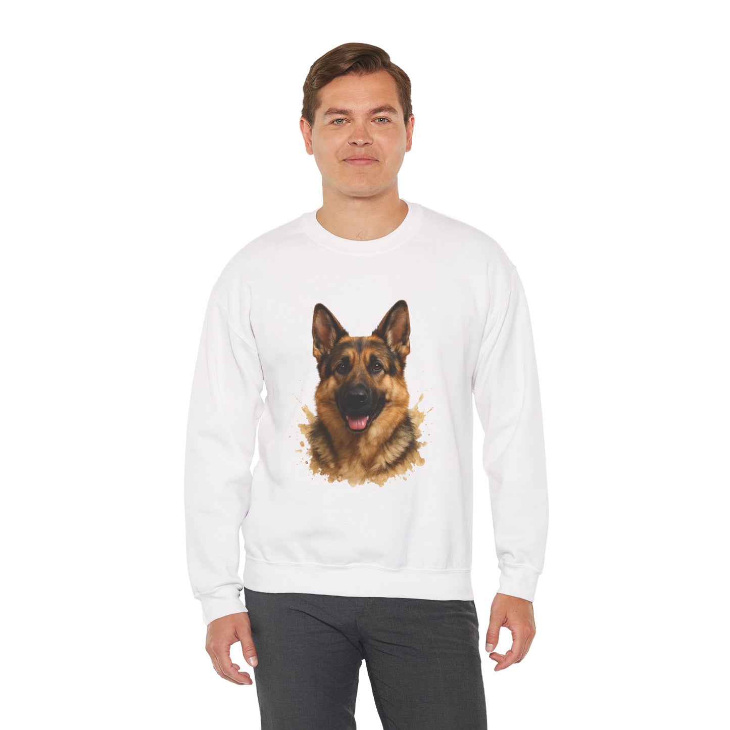 Personalized Shepherd Dog Crewneck — Add Your Dog’s Name