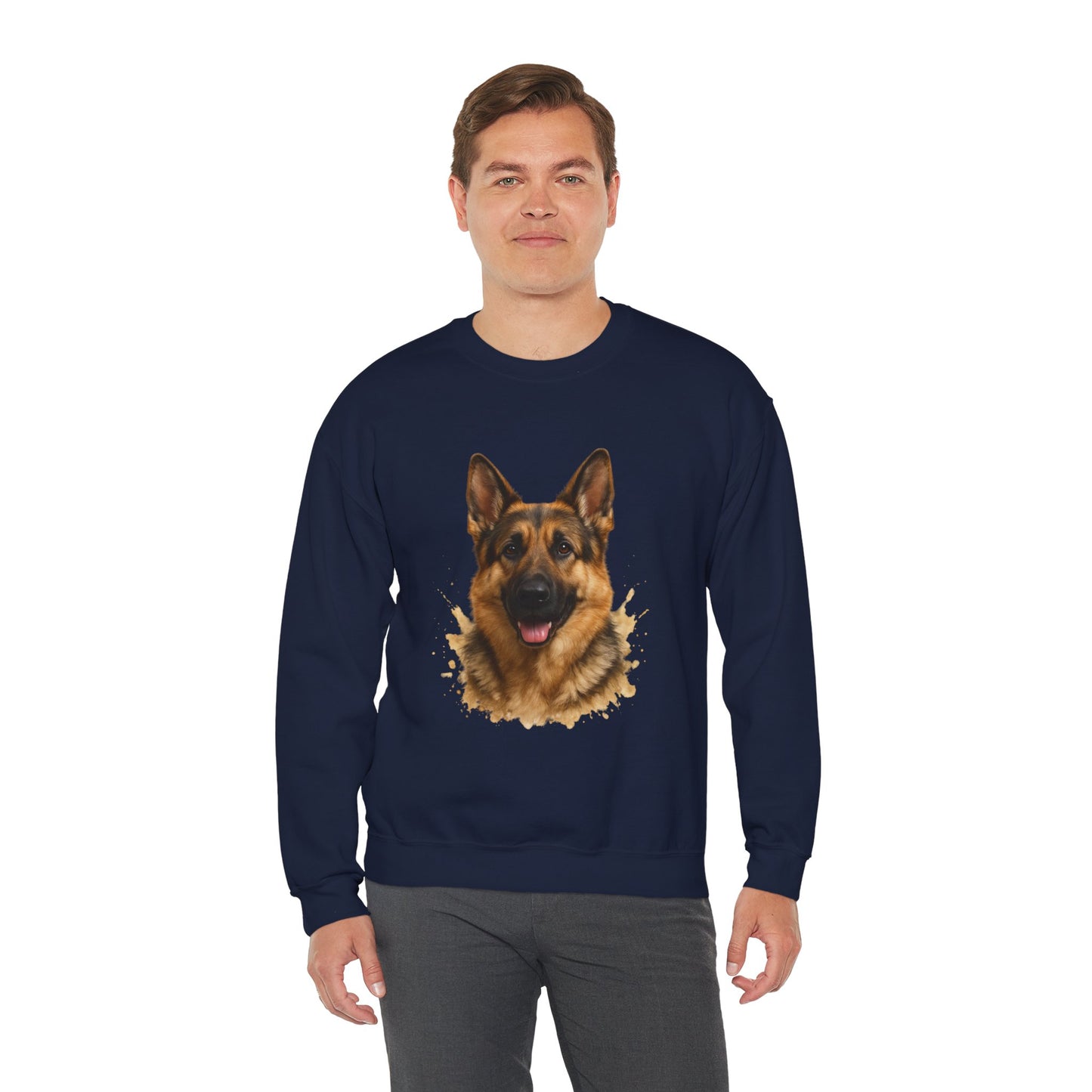 Personalized Shepherd Dog Crewneck — Add Your Dog’s Name