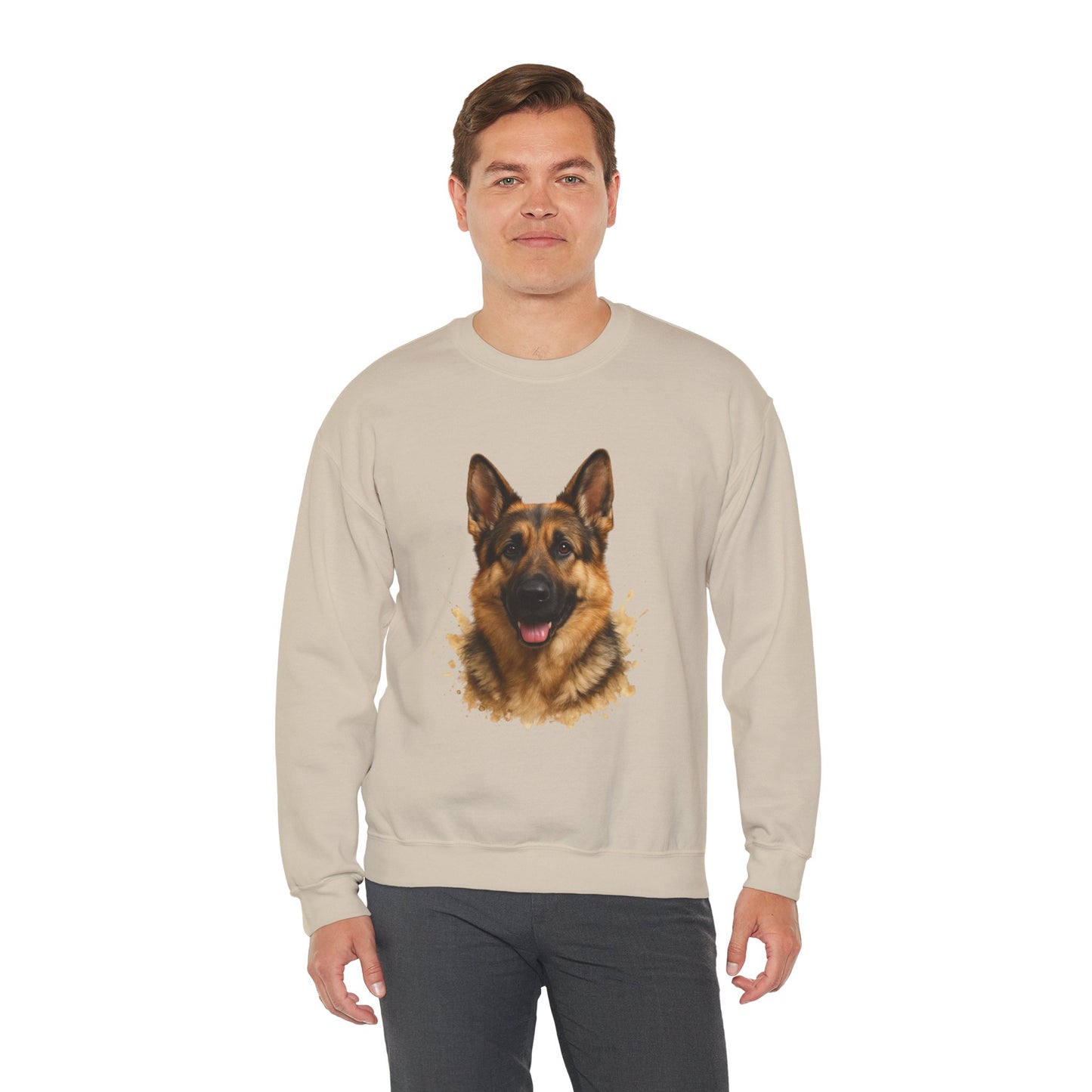 Personalized Shepherd Dog Crewneck — Add Your Dog’s Name